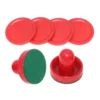 8pcs/set Standard Plastic Air Hockey Pushers And Pucks Replacement For Game Tables Goalies Accessories