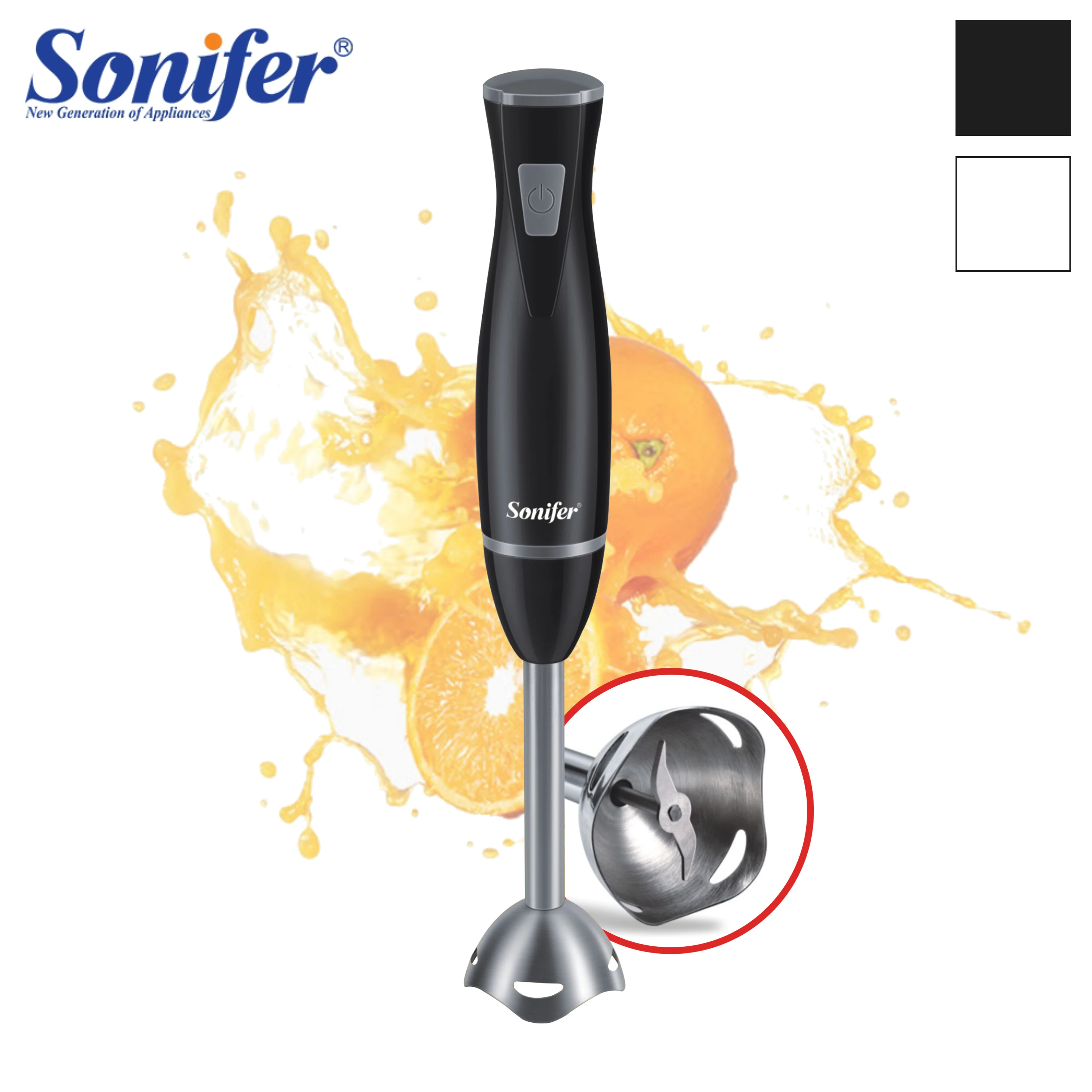 7 Piece Hand Blender Set, Black, 59768 Portable Juicer Blender - AliExpress