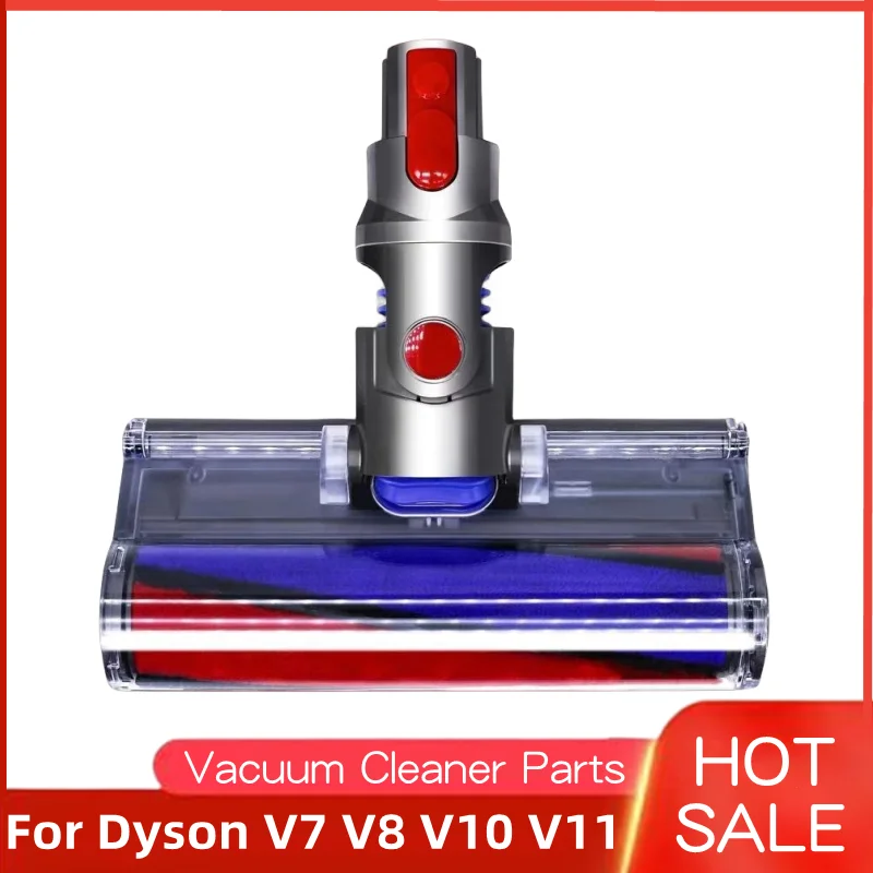 Per Dyson V7 V8 V10 V11 Aspirapolvere Soft Roller Cleaner Head Parts Accessori Di Ricambio Per Testina Elettrica Per Pavimenti