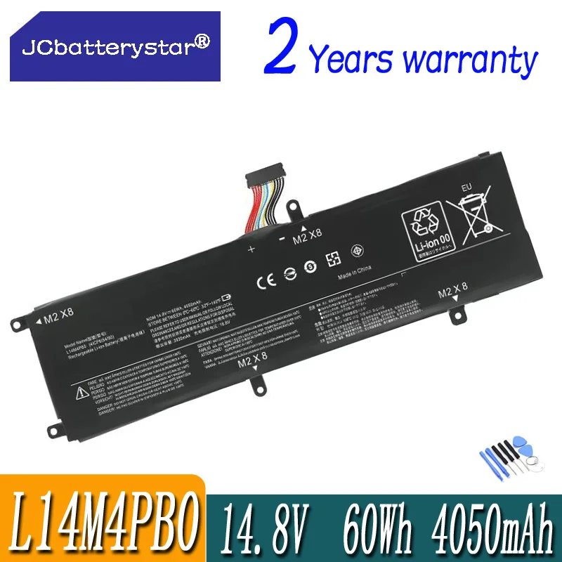 Новый аккумулятор для ноутбука JC L14M4PB0 14,8 в/60 Вт/ч/4050 мА/ч L14S4PB0, для savпаса 14-ISK 15-ISK, Блокнот серии 14ISK