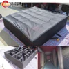 7m/8m/9m/10m Black Inflatable Maze Arena with Optional Roof Funny Outdoor Giant Maze House Sport Game Laser Tag 1