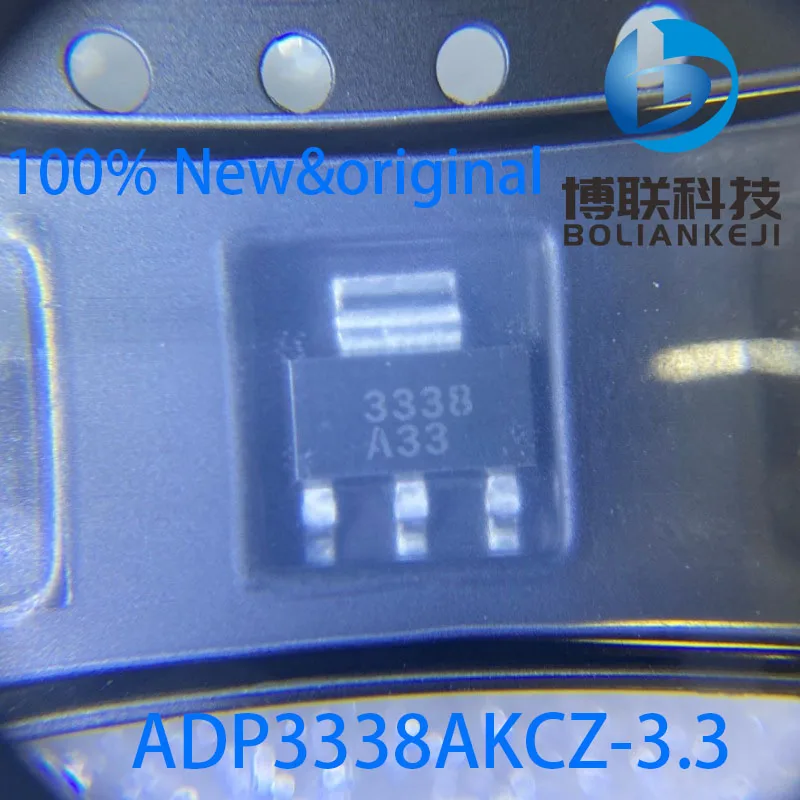 

100% New&original ADP3338AKCZ-3.3 SOT-223-4 Linear Voltage Stabilizer (LDO)