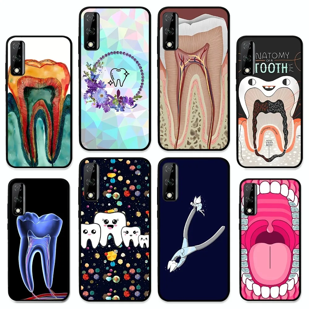 

The Dentist Tooth Phone Case For Huawei Y9 6 7 5 Prime Enjoy 7s 7 8 Plus 7a 9e 9plus 8E Lite Psmart Shell