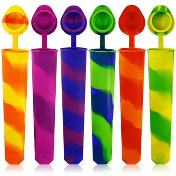 Reusable Silicone Popsicle Molds 1