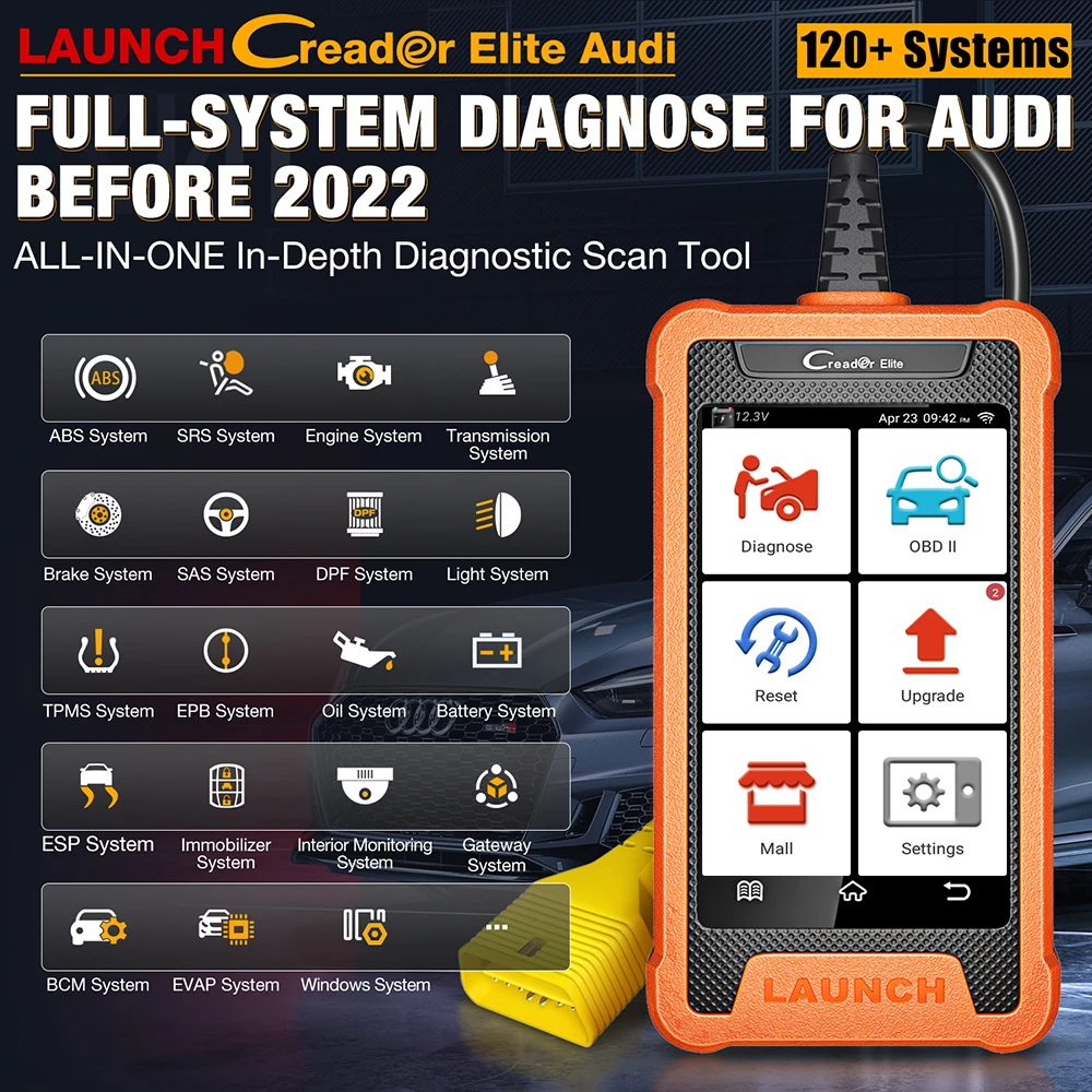 LAUNCHX431EliteCarProfessionalFullFunctionDiagnosticToolsAuto
