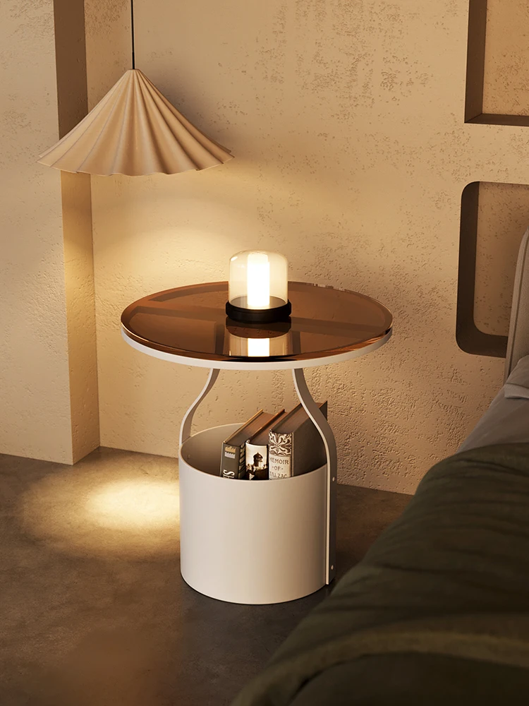 Nordic Mobile Metal Nightstands, Bedside Tables, Storage Cabinet, Living Room, Sofa Side Table, Home Furniture Customized
