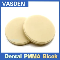 A3.5 A4 Colors  Monolayer PMMA Block Dental Pmma Disc 98mm CADCAM Milling PMMA Blank Denture Teeth Material 1