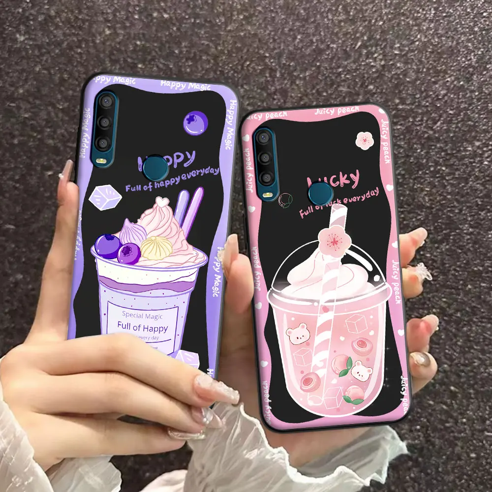 Чехол-накладка для Alcatel 1SE, 2020 дюйма, из мягкого силикона и ТПУ, с рисунком астронавта, для Alcatel 1 SE 1se 5030D 5030F