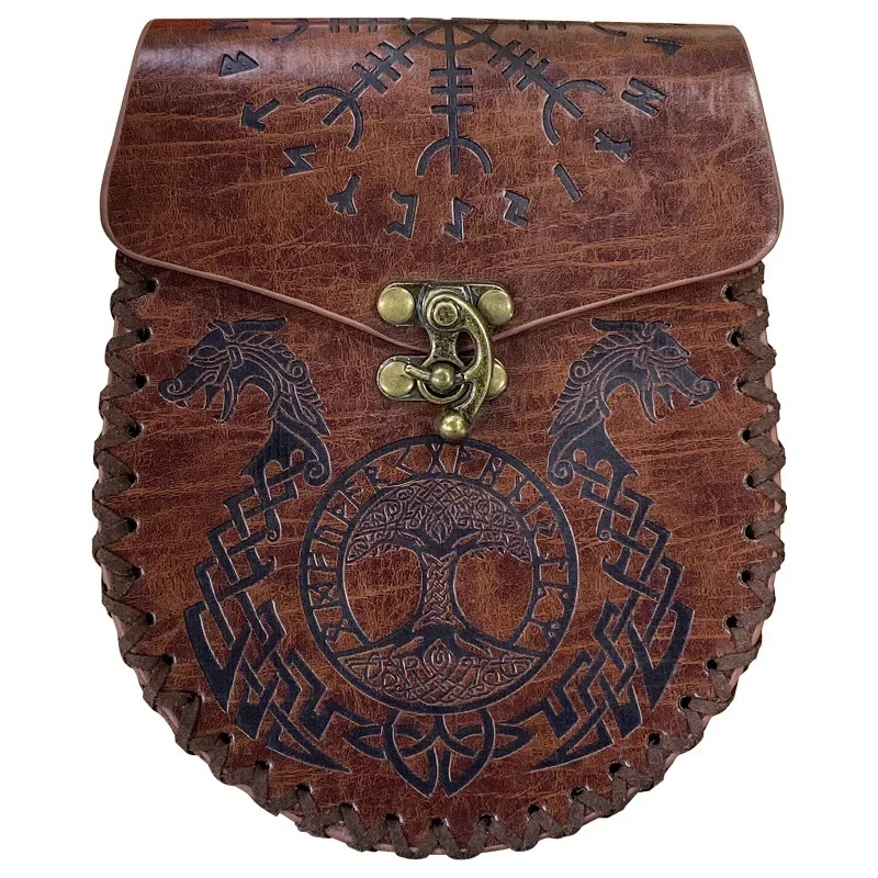 XPEX Cinturón De Cuero Tipo Vikingo Con Anilla Para Espada, Ajustable, Para Disfraces Medievales Y Halloween
