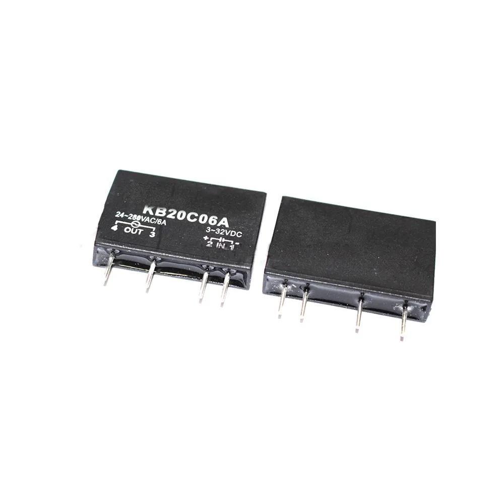 

1PCS AC Solid State Relay SSR KB20C06A 280VAC 6A DIP