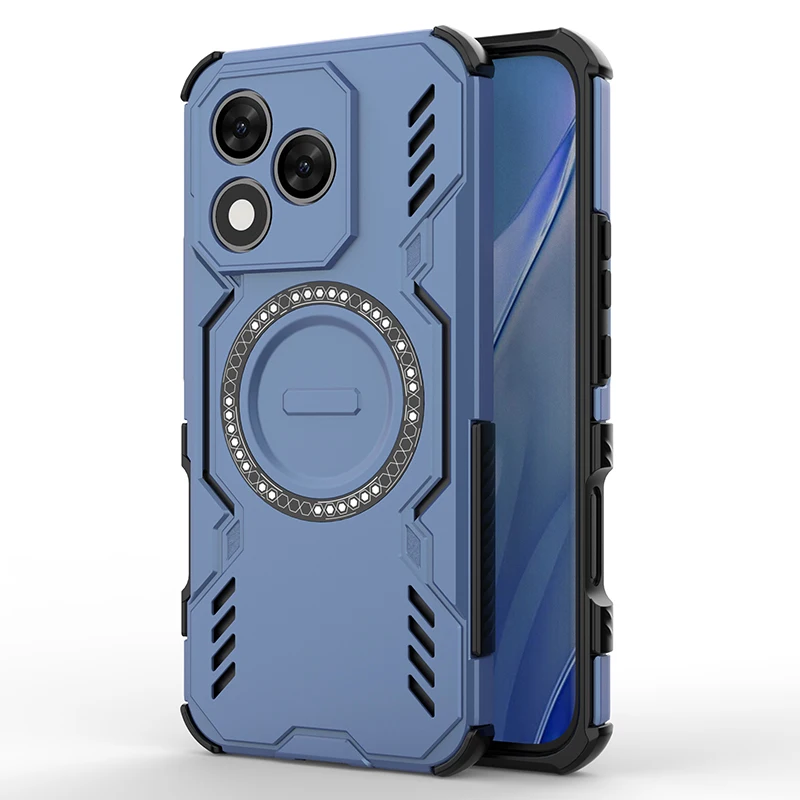 Enhanced Heat Dissipation Magnetic Wireless Charging Protective Phone Case