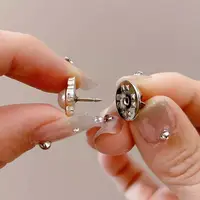 10pcs Collar Needle Buckle Fixed Pin 2025 Trendy Jewelry Gift For Women Brooch Fashion No Punching Magnetic Buckles For Shirts 3