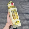 700/900ML Leakproof Plastic Sport Bottle Reminder Times Portable Sippy Cup for Outdoor Sports BAP Free Leak-proof Fitness Jug 5