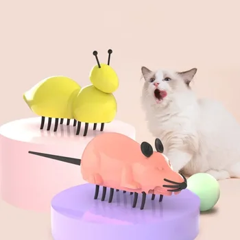 Cat Toy Electronic Remote Mouse Toys for Cats Toy Interactive Cat Teasing Emulation Rat Mice 360° Rotating Toy for Dog Pet 1
