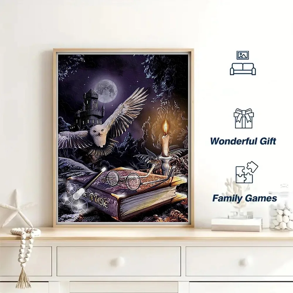 The End of the World Puzzle Eagle Wooden Puzzle Personalized 3D Adult and Children's Gifts Education Children's Toys
