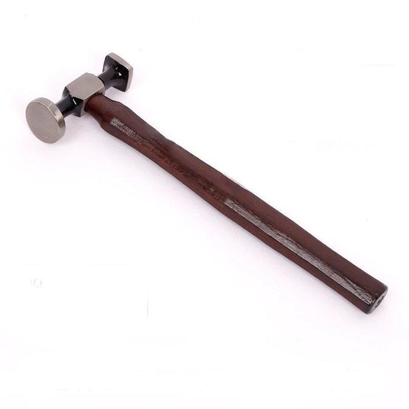 Leather Mallet Hammer Cobbler Hammer Carbon Steel Double Head Smooth Chasing Professional Leather Maul Tools