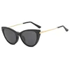 6 In 1 Spectacle Frame Women With 5 PCS Clip On Polarized Sunglasses Magnetic Glasses Female Computer Optical 2353D 3