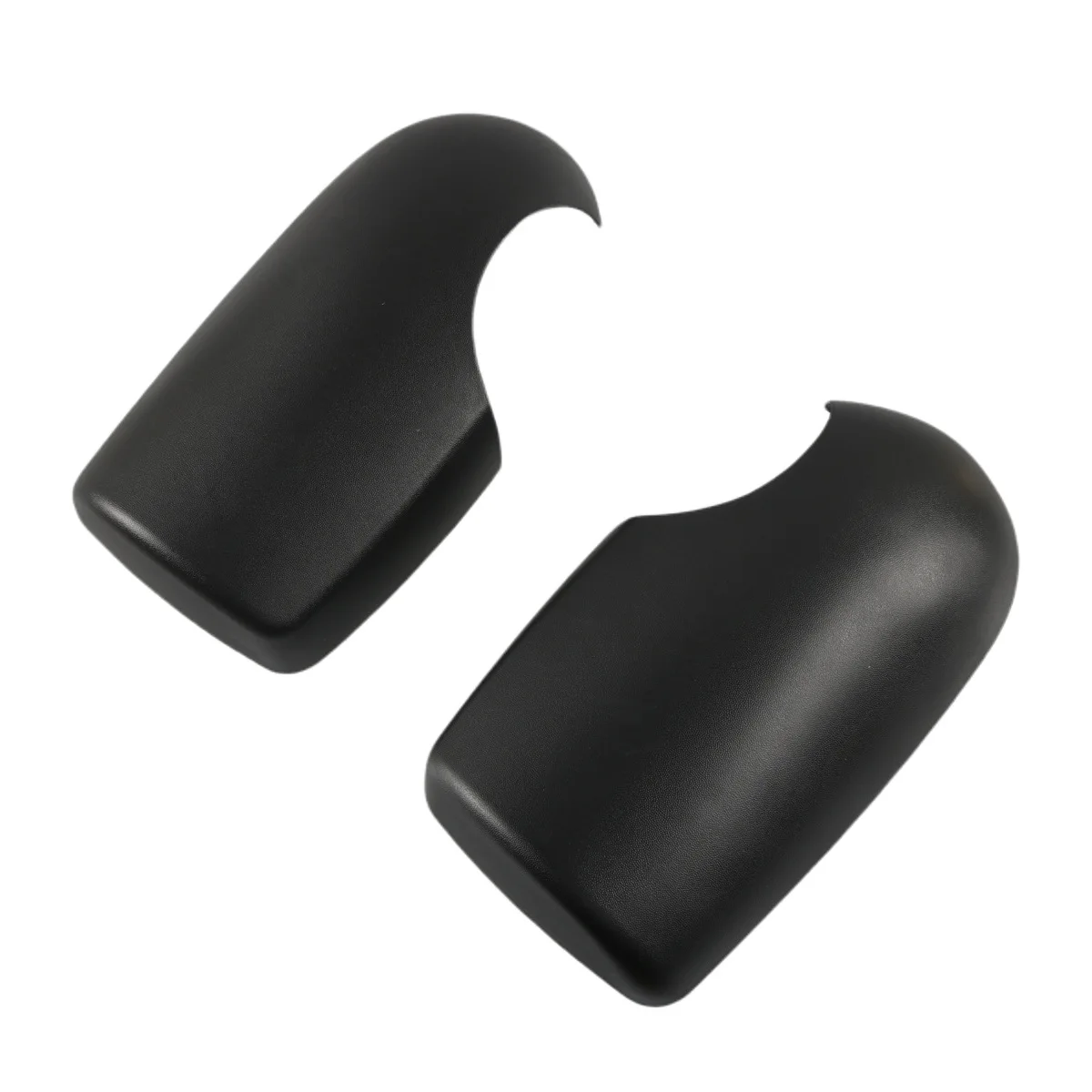 

For Ford Transit MK7 2006-2014 Door Wing Mirror Cover Cap Case Black Pair Left Right
