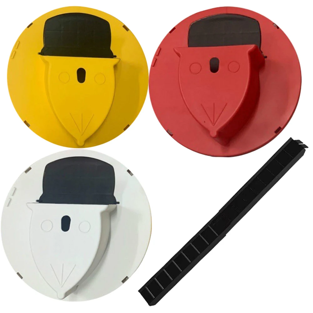 Mouse Trap Bucket Lid PP Mouse Trap Catcher Lid Detachable Mice Bucket Flip For Garage Patio Chicken Coop