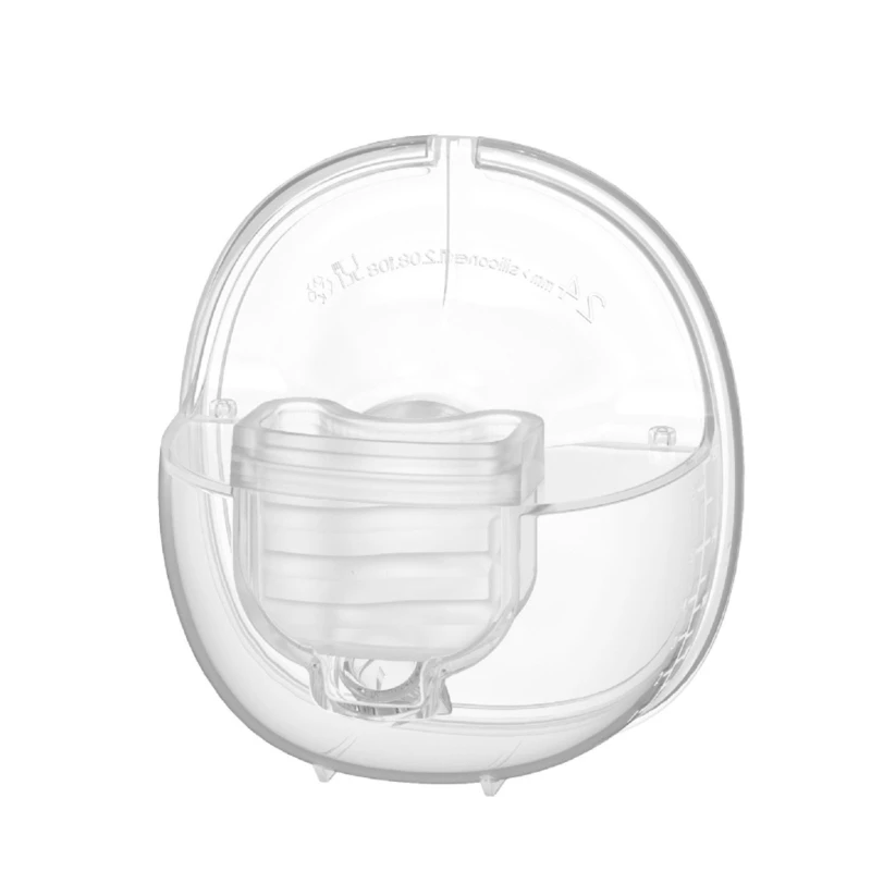 for S18/S21 Wearable Electric Breast Pump Accessories Silicone Diaphragm Membrane Duckbill Valves 24mm/27mm Flange Horn Insert 2
