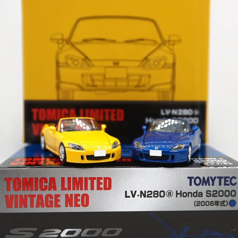 

Tomytec Tomica 1:64 TLV N280 A/B S2000 2006 Limited Edition Simulation Alloy Static Car Model Toy Gift