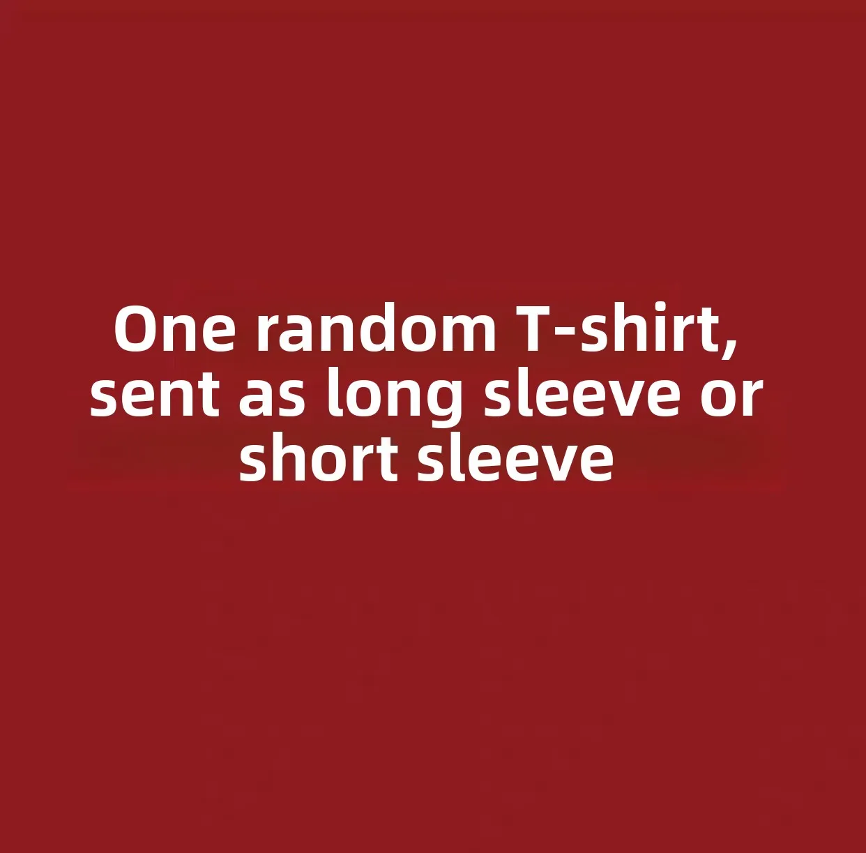 A random t-shirt