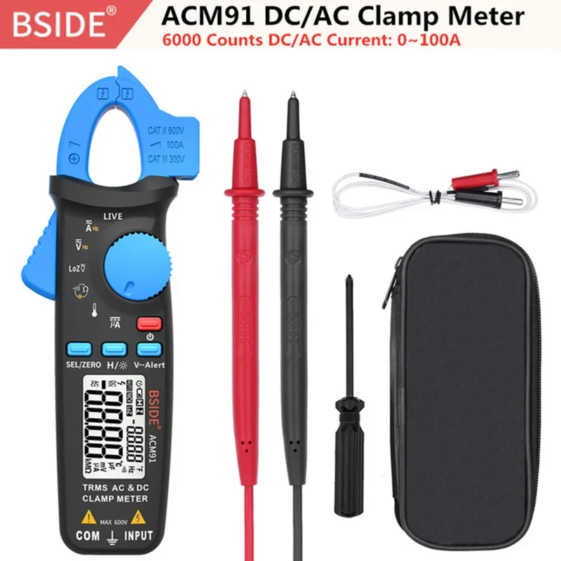 High Precision Digital Clamp Meter - Auto Range True RMS
