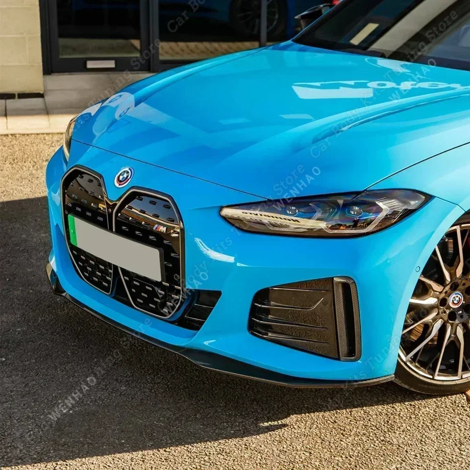 Smoke Pre-Cut Vinyl Overlays For 2014-2020 BMW 4 Series Gran Coupe Front Side Markers