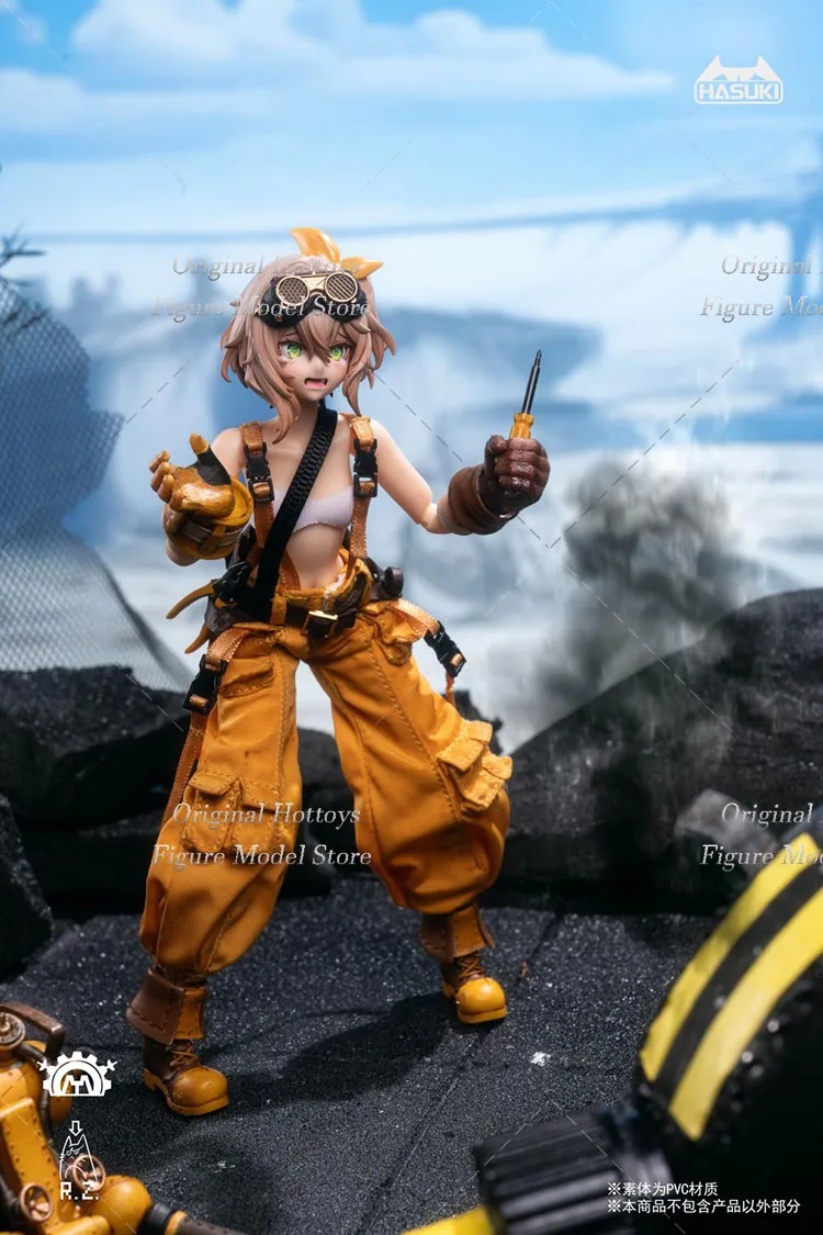 メカニック フィオナ PA.007 1/12スケール HASUKI Hasuki Pocket Art Mechanic Fiona PA.007 1/12 Scale Action