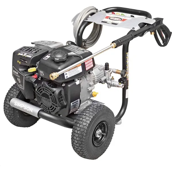 

3100 PSI газовая мойка высокого давления, 2,4 GPM, двигатель Kohler RH265, включает распылитель