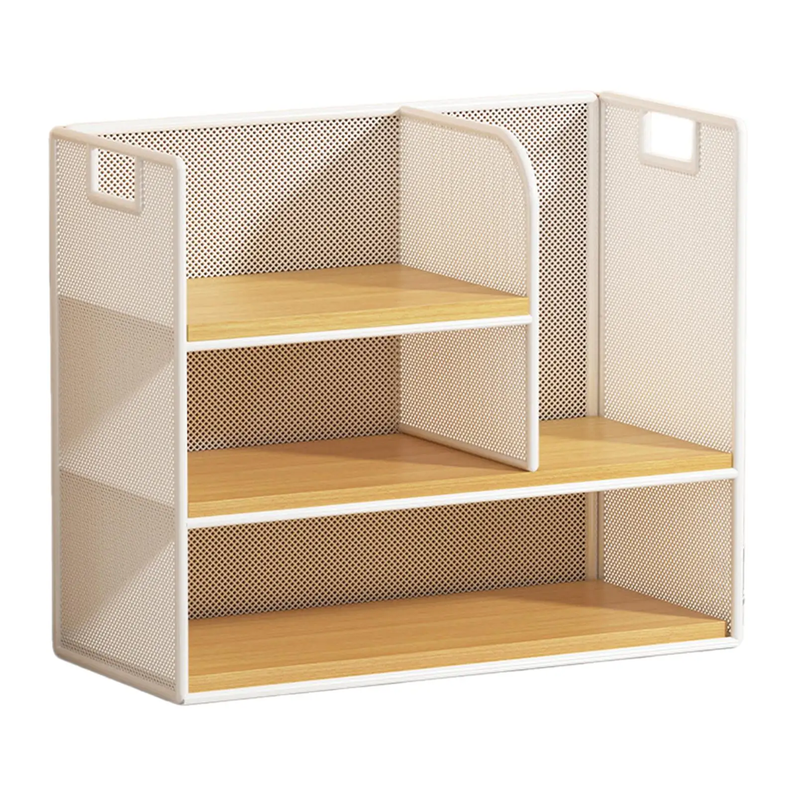 Office Desktop Organizer Tabletop Organization Multifunctional Lightweight Maganize File Holder for Home School Desk Bedroom