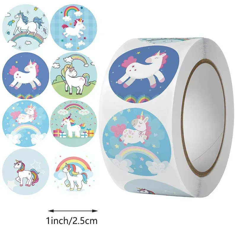 Colorful Animal Toy Game Sticker Roll