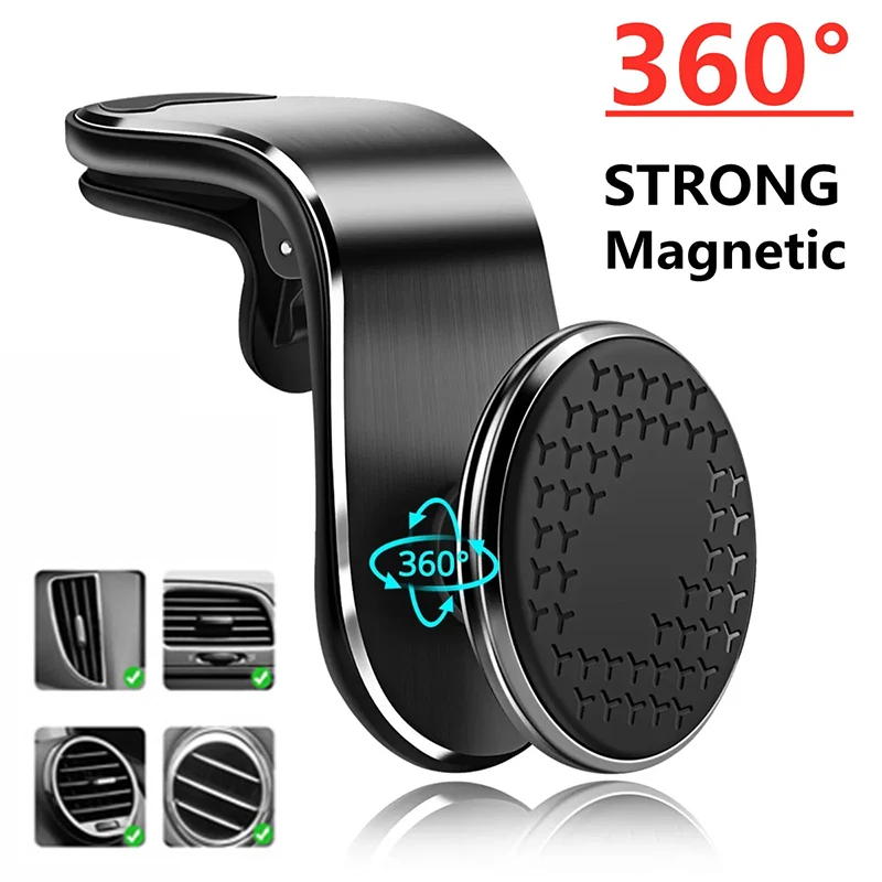 Magnetic Car Phone Holder Universal Air Vent Car Phone Mount Mobile GPS Support for iPhone Huawei Samsung 360° Rotation Bracket 1 Magnetic Car Phone Holder Universal Air Vent Car Phone Mount Mobile GPS Support for iPhone Huawei Samsung 360° Rotation Bracket 1