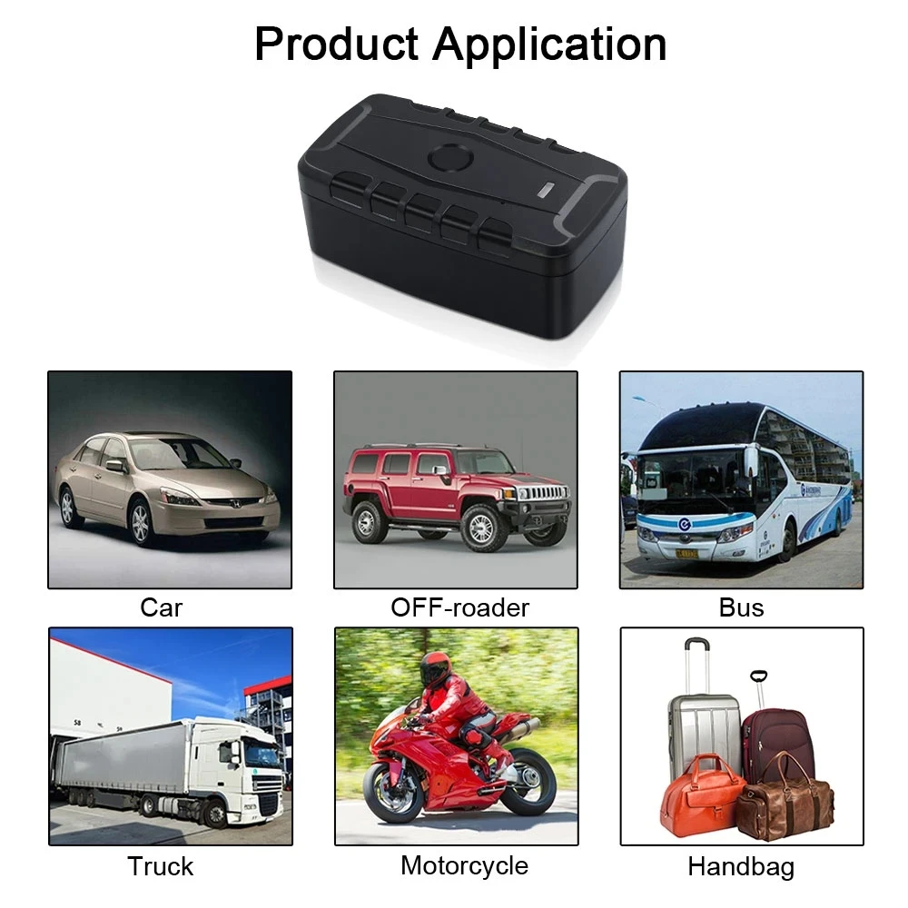 Car GPS tracker 2G 4G TKSTAR TK918 Magnet Vehicle GPRS Locator 20000mAh Long Standby Time Shock Drop Alarm Free Web APP
