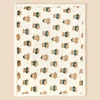 Winter Baby Blanket Baby Swaddle Wrap Flannel Lamb Fleece Warm Quilt for Newborn Bedding Soft Baby Stroller Blanket for Newborn 4