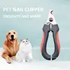 Professional Pet Dog Nail Clipper Cutter Stainless Steel Grooming Nail Toe Claw Scissors Clippers for Animals Cats Pet Supplies 5