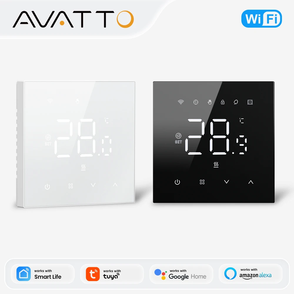 AVATTO Tuya WiFi Smart Thermostat za $19.66 / ~73zł