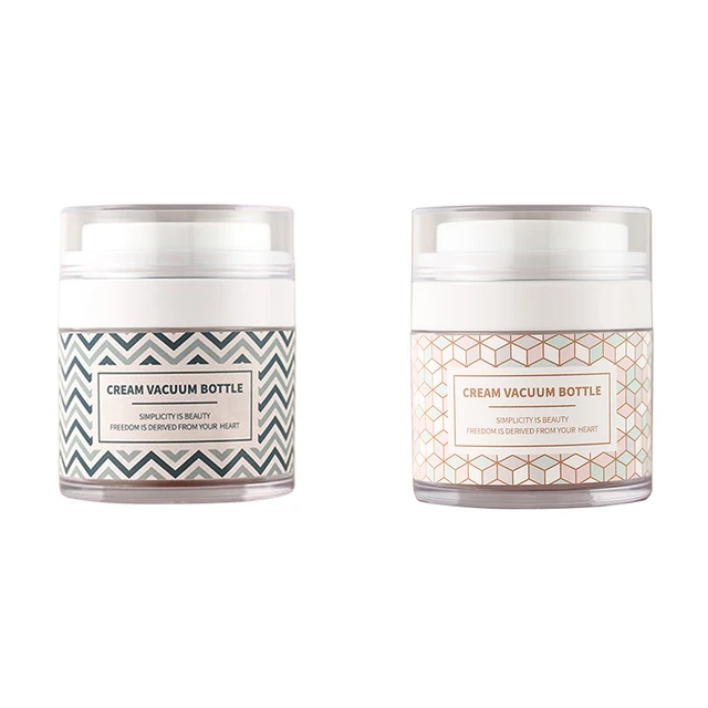 Műanyag Arckrém Palack Hordozható Vákuumkrém Arcszérumhoz - Image 2