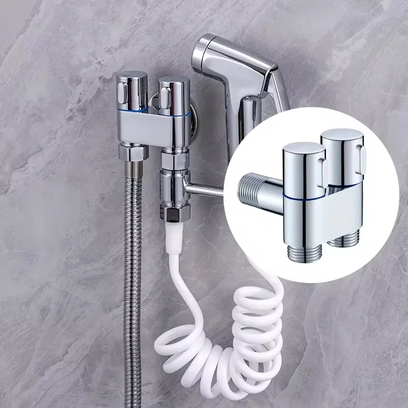 Handheld Bidet Sprayer High pressure stainless steel Toilet Cleaning Spray