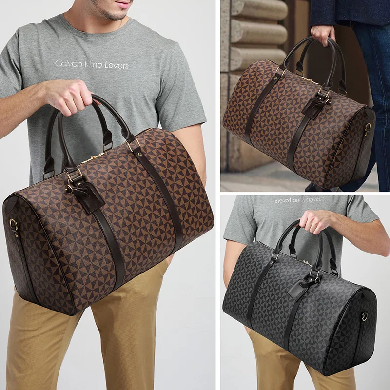 New Large Capacity Unisex Travel Bag Luxury Brand Travel Shoulder Messenger  Bag Short Trip Men Sports Package Hand Luggage Bag - AliExpress