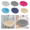 Round 50cm Padded Seat Cushion, Egg Shaped Chair Cushion, Hanging Chair Cushion, 3