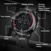 Fashion Men Watches LED Luminous Calendar Mens Digital Watch Waterproof Outdoor Sport Flashlight Chronograph Electronic Watches 5