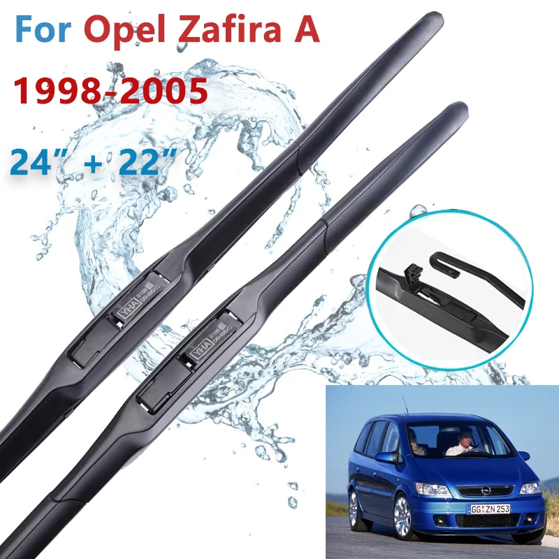 ForOpelZafiraA19982005242216FrontCarWiperBladesWindshield