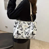 New Women's Bag Nylon Shoulder Bag Animal Printing Large Capacity Tote Bag For Teen Girls Gift 4