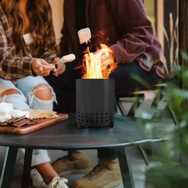 Mini Kemping Kályha Asztali Kandalló Állványos Kandallókkal Fűtéssel A Bbq -Hoz - Image 2