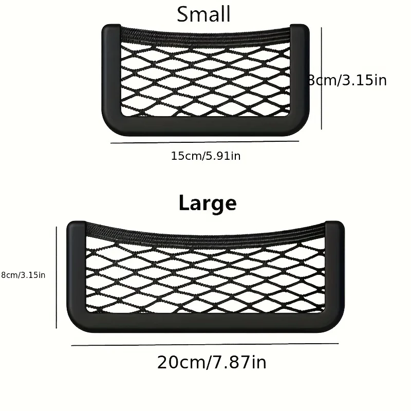 Car Storage Bag 2 for Cell Phone Wallet Card Eyeglasses Sunglasses