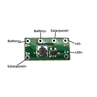 Circuit imprimé de lampe solaire, carte de contrôleur de charge solaire, technologie pour lumière de goujon de route, 10 pièces 5
