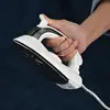 Mini Portable Foldable Electric Steam Iron for Clothes with 3 Gears Baseplate Handheld Flatiron Home Travelling Use 5