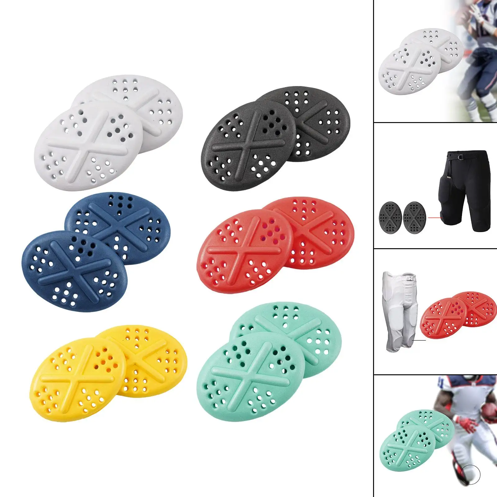 2x Mini Soccer Shin Guards Leg Protection Accessories Shin Protection for Youth