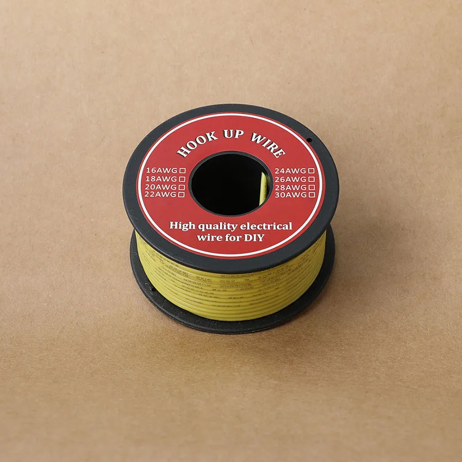 26/24/22/18 AWG Draht, flexibles Silikondrahtkabel, 6 Farben, elektrische Verbindungsdrahtleitung aus Kupfer für Heimwerker – Detail 15